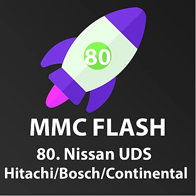 Модуль 80 MMC Flash, Nissan UDS Hitachi/Bosch/Continental Модуль 80 MMC Flash, Nissan UDS Hitachi/Bosch/Continental