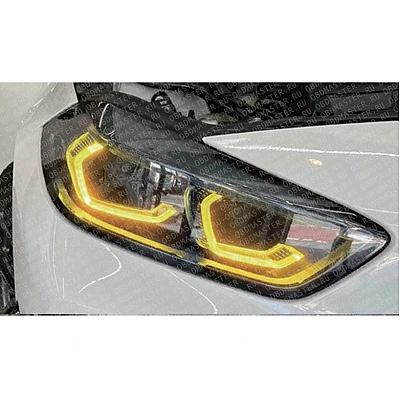 Желтые ангельские глазки для BMW 1 серии в кузове F40 Желтые ангельские глазки для BMW 1 серии в кузове F40