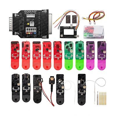 GODIAG 14-in-1 — комплект адаптеров для чтения ключей BMW BDC2/BDC3, VAG 5C/5D, Audi и Porsche GODIAG 14-in-1 — комплект адаптеров для чтения ключей BMW BDC2/BDC3, VAG 5C/5D, Audi и Porsche