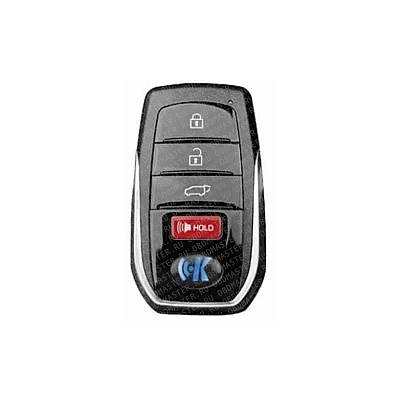 Ключ KeyDiy (KD) TIB01-4 Ключ KeyDiy (KD) TIB01-4