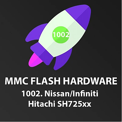 Модуль 1002 MMC Flash HardWare Nissan/Infiniti Hitachi SH725xx Модуль 1002 MMC Flash HardWare Nissan/Infiniti Hitachi SH725xx