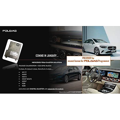 Лицензия Poldiag Mercedes IC177 Лицензия Poldiag Mercedes IC177