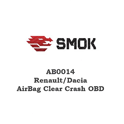 AB0014 Renault/Dacia AirBag Clear Crash OBD AB0014 Renault/Dacia AirBag Clear Crash OBD