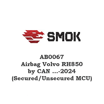 AB0067 Airbag Volvo RH850 by CAN ...-2024 (Secured/Unsecured MCU) AB0067 Airbag Volvo RH850 by CAN ...-2024 (Secured/Unsecured MCU)
