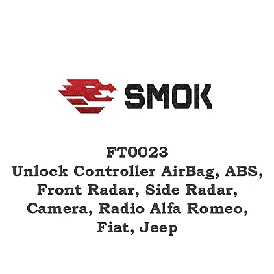 FT0023 Unlock Controller AirBag, ABS, Front Radar, Side Radar, Camera, Radio Alfa Romeo, Fiat, Jeep FT0023 Unlock Controller AirBag, ABS, Front Radar, Side Radar, Camera, Radio Alfa Romeo, Fiat, Jeep