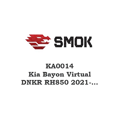 KA0014 Kia Bayon Virtual DNKR RH850 2021-... KA0014 Kia Bayon Virtual DNKR RH850 2021-...
