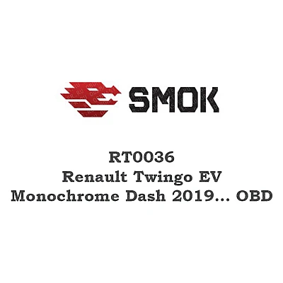 RT0036 Renault Twingo EV Monochrome Dash 2019... OBD RT0036 Renault Twingo EV Monochrome Dash 2019... OBD