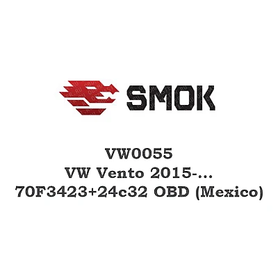 VW0055 VW Vento 2015-... 70F3423+24c32 OBD (Mexico) VW0055 VW Vento 2015-... 70F3423+24c32 OBD (Mexico)