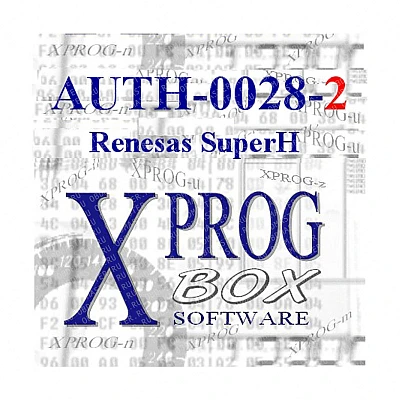 Авторизация XPROG AUTH-0028-2 для Renesas SuperH Авторизация XPROG AUTH-0028-2 для Renesas SuperH