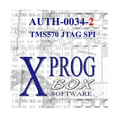 Авторизация XPROG AUTH-0034-2 TMS570 SPI EEPROM Авторизация XPROG AUTH-0034-2 TMS570 SPI EEPROM