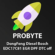 Модуль ProByte DongFeng Diesel Bosch EDC17C81 EGR DPF DTC off