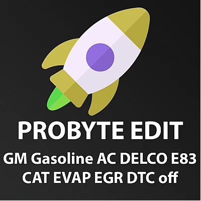 Модуль FULL GM Gasoline AC DELCO E83 CAT EVAP EGR DTC off Модуль FULL GM Gasoline AC DELCO E83 CAT EVAP EGR DTC off