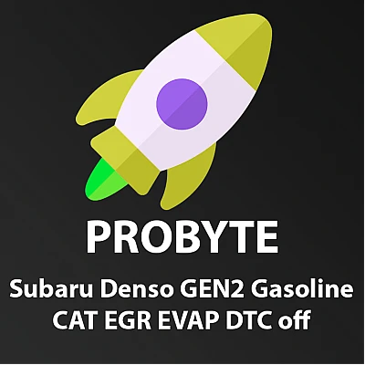 Модуль FULL Subaru Denso GEN2 Gasoline CAT EGR EVAP DTC off Модуль FULL Subaru Denso GEN2 Gasoline CAT EGR EVAP DTC off