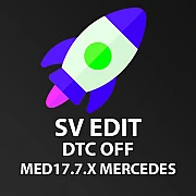 Модуль SVedit BOSCH MED17.7.X DTC OFF MERCEDES