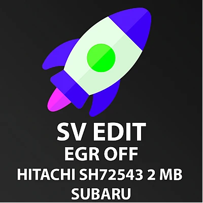Модуль SVedit EGR OFF HITACHI SH72543 2 MB SUBARU Модуль SVedit EGR OFF HITACHI SH72543 2 MB SUBARU