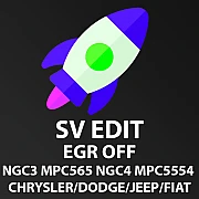 Модуль SVedit EGR OFF NGC3 MPC565 NGC4 MPC5554 CHRYSLER/DODGE/JEEP/FIAT