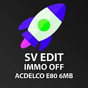 SVedit IMMO OFF ACDELCO E80 6MB